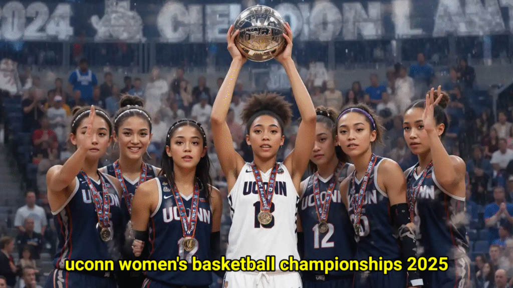 uconn women's basketball championships 2025