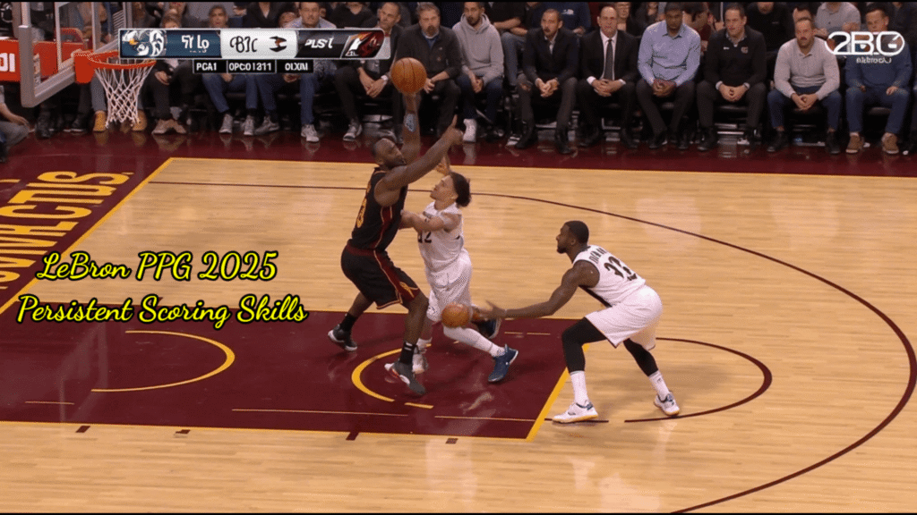 LeBron PPG 2025 Persistent Scoring Skills