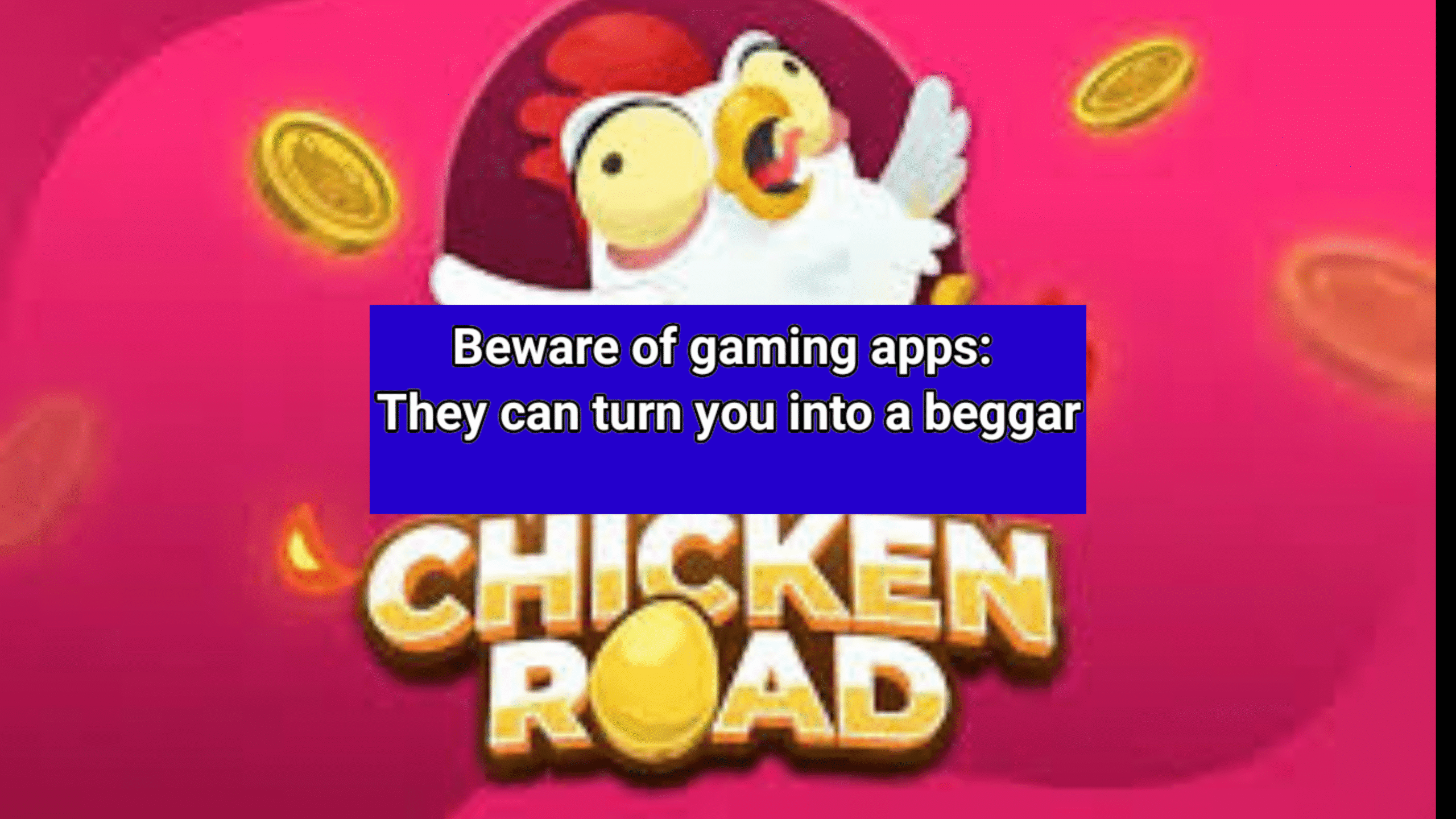 Beware of gaming apps