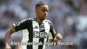 Alexander Isak Injury Record